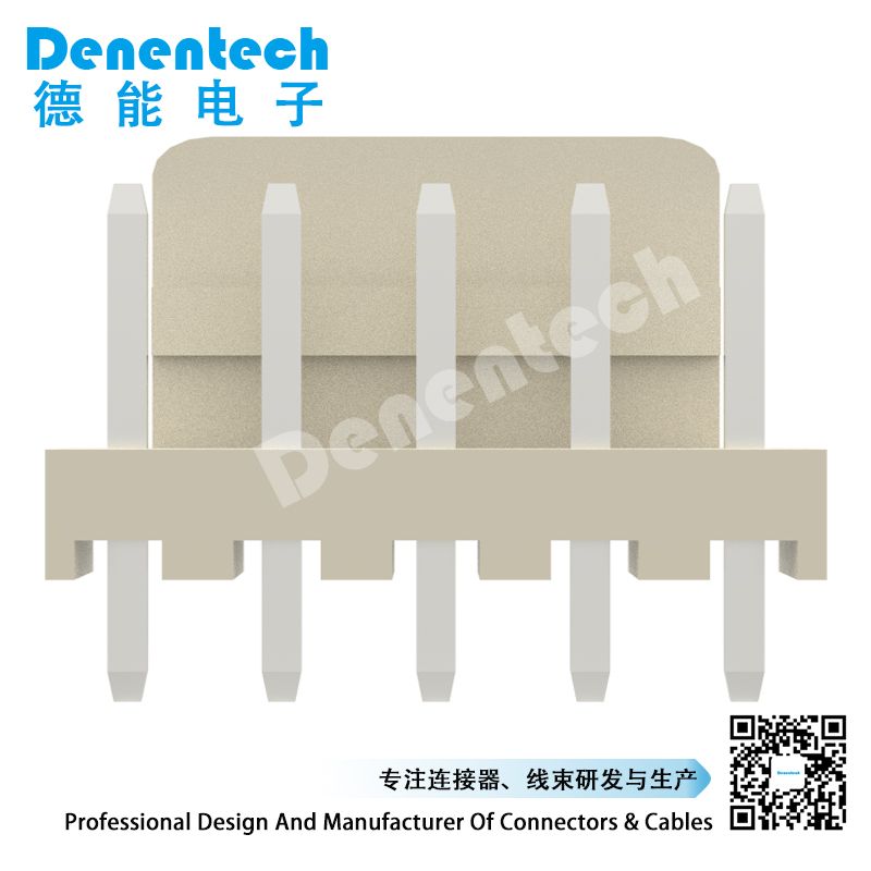 Denentech 长靠背180度DIP 2.54mm wafer 胶壳端子 接插件 接线端子连接器